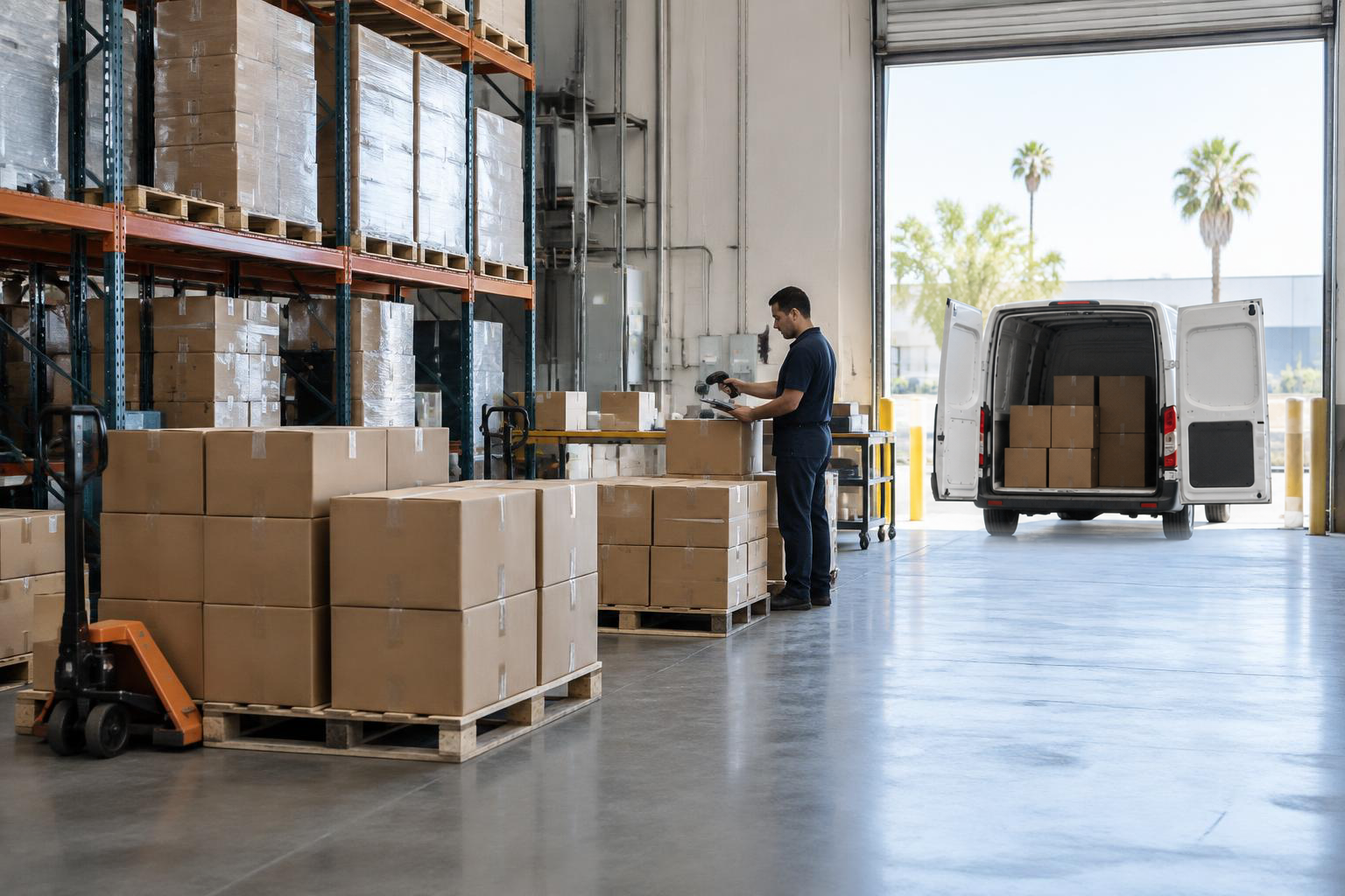 Scheduled Route Service commercial logistics